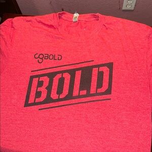 Camp Gladiator Logo Red Crewneck T-Shirt